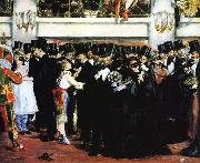 Edouard Manet Un bal a l'Opera oil painting on canvas
